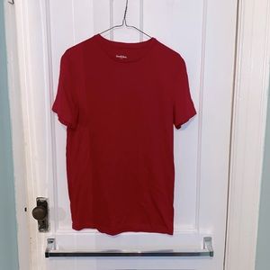 red t-shirt